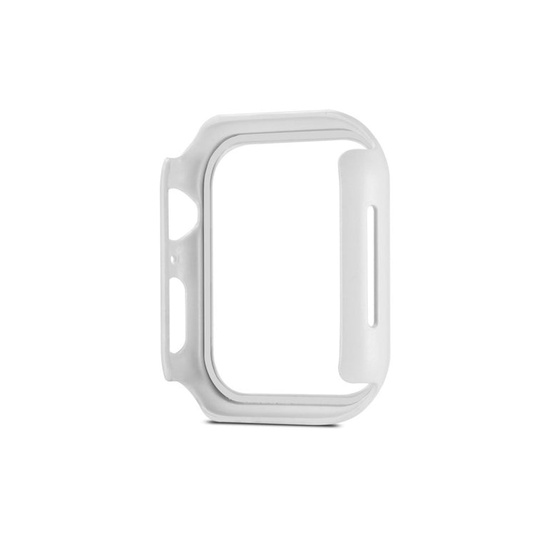 Apple Watch Series 1-3 38mm Mat Plastik Bumper  - Hvid#serie_2