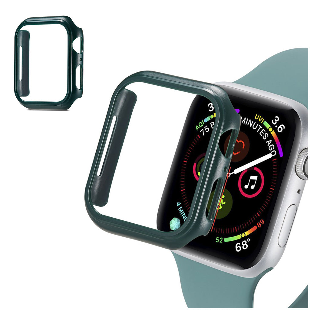 Apple Watch Series 1-3 38mm Mat Plastik Bumper  - Grøn#serie_4
