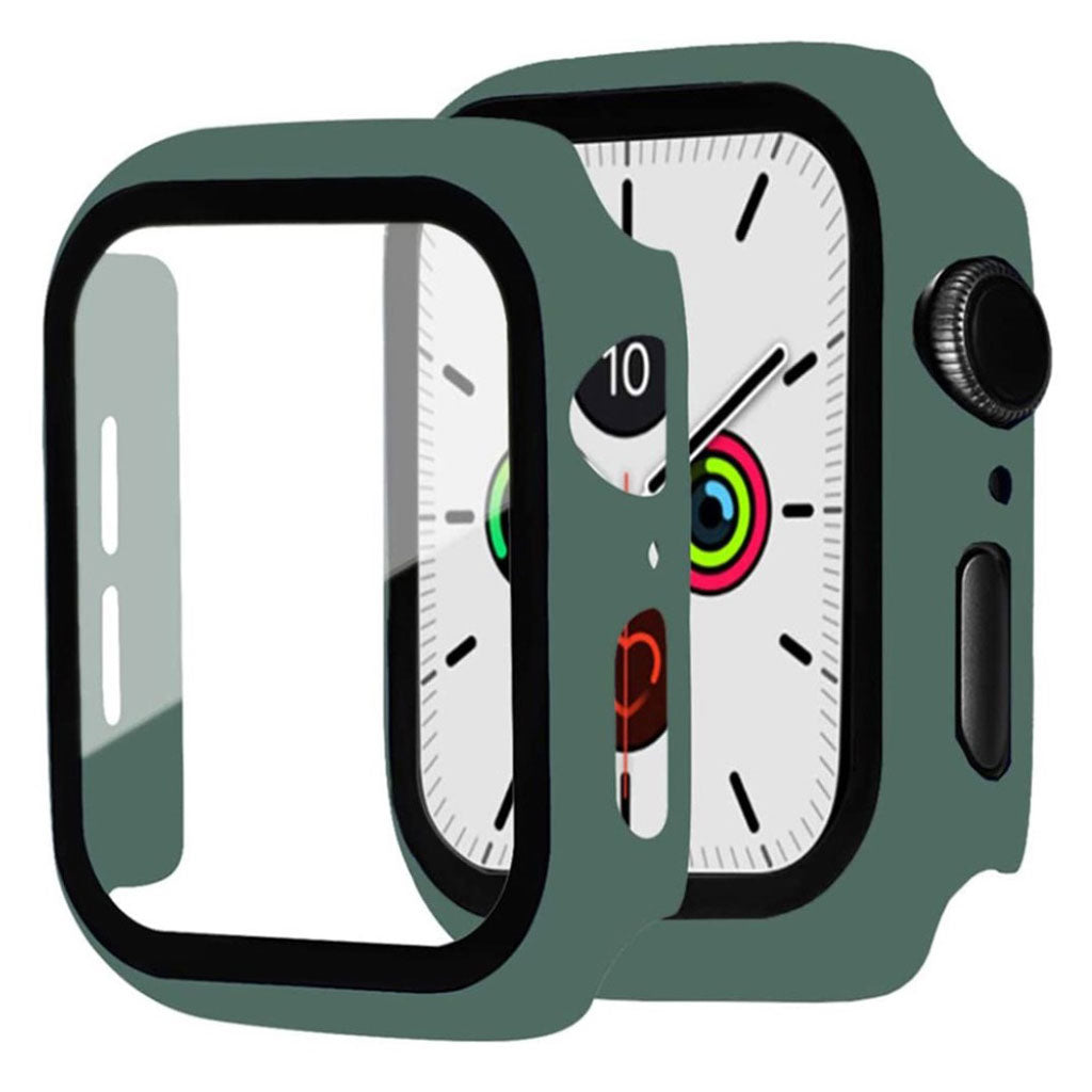 Apple Watch Series 1-3 38mm Holdbar Plastik Bumper  - Grøn#serie_1