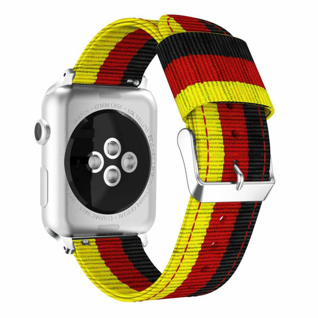 Mega holdbart Apple Watch Series 4 40mm Nylon Rem - Flerfarvet#serie_1