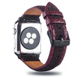 Klassiskt Apple Watch Series 4 40mm Äkta läder Armband
