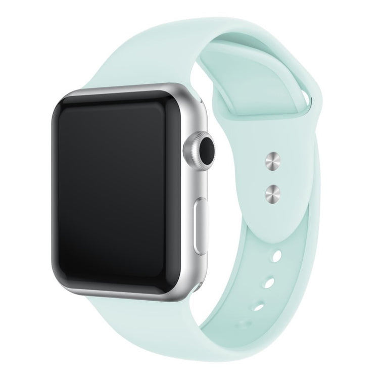 Vildt nydelig Apple Watch Series 4 40mm Silikone Rem - Blå#serie_10