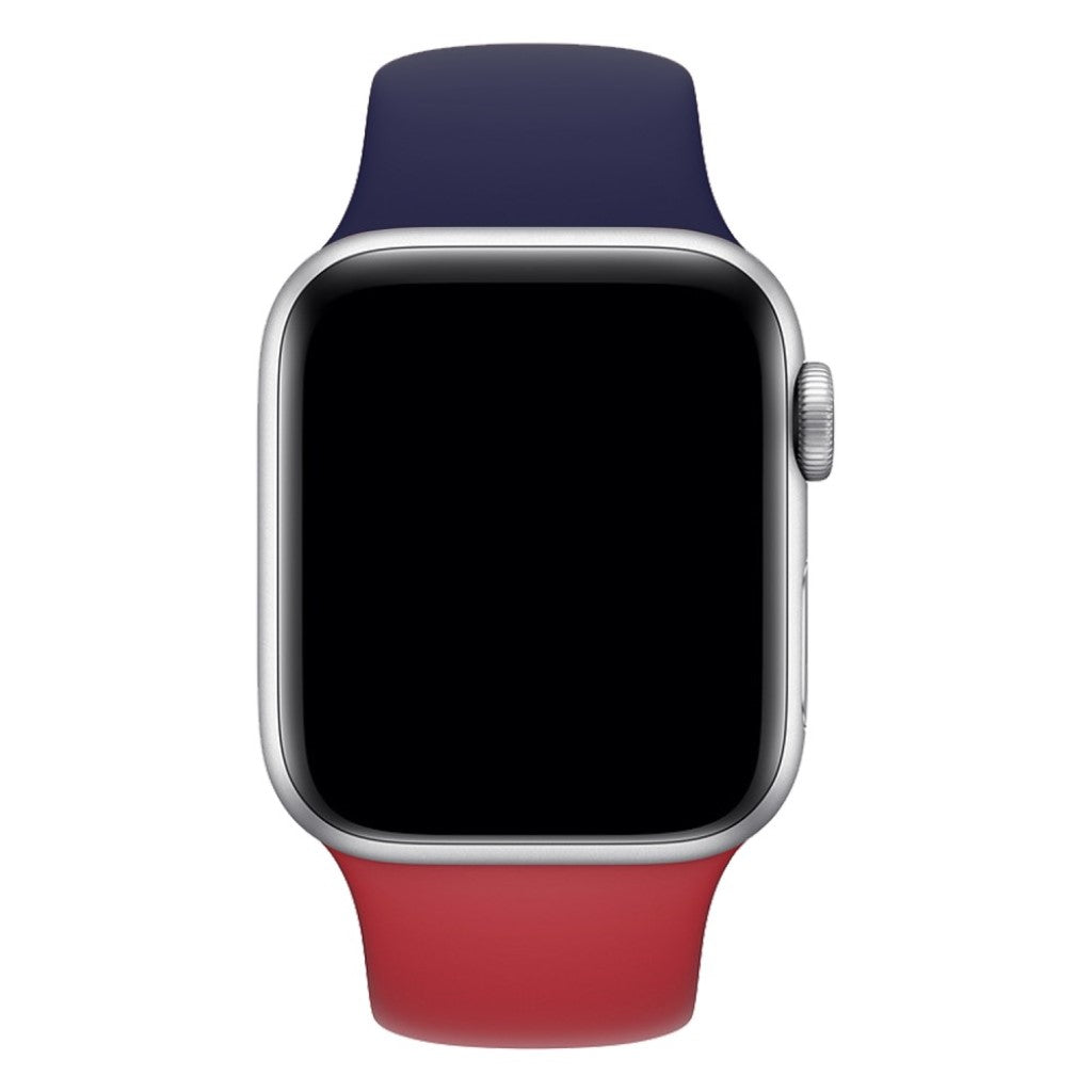 Super elegant Apple Watch Series 4 40mm Silikone Rem - Rød#serie_9