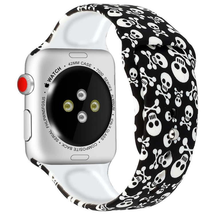 Godt Apple Watch Series 4 40mm Silikone Rem - Flerfarvet#serie_6