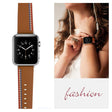 Stiligt Apple Watch Series 4 40mm Äkta läder Armband