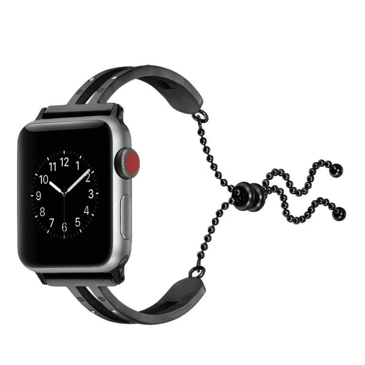 Fint Apple Watch Series 4 40mm Metal Rem - Sort#serie_2