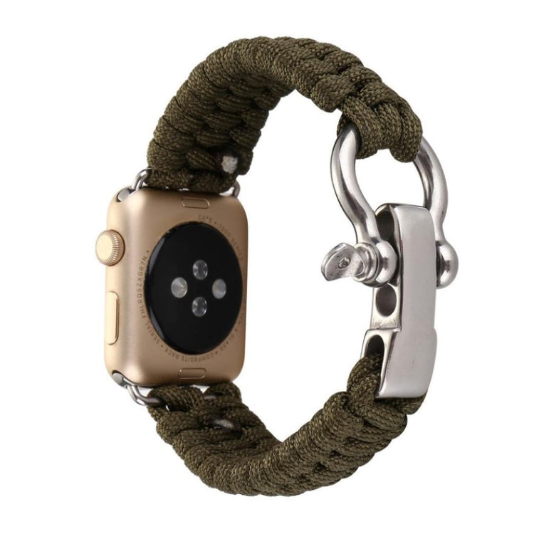 Rigtigt godt Apple Watch Series 4 44mm Nylon Rem - Grøn#serie_2