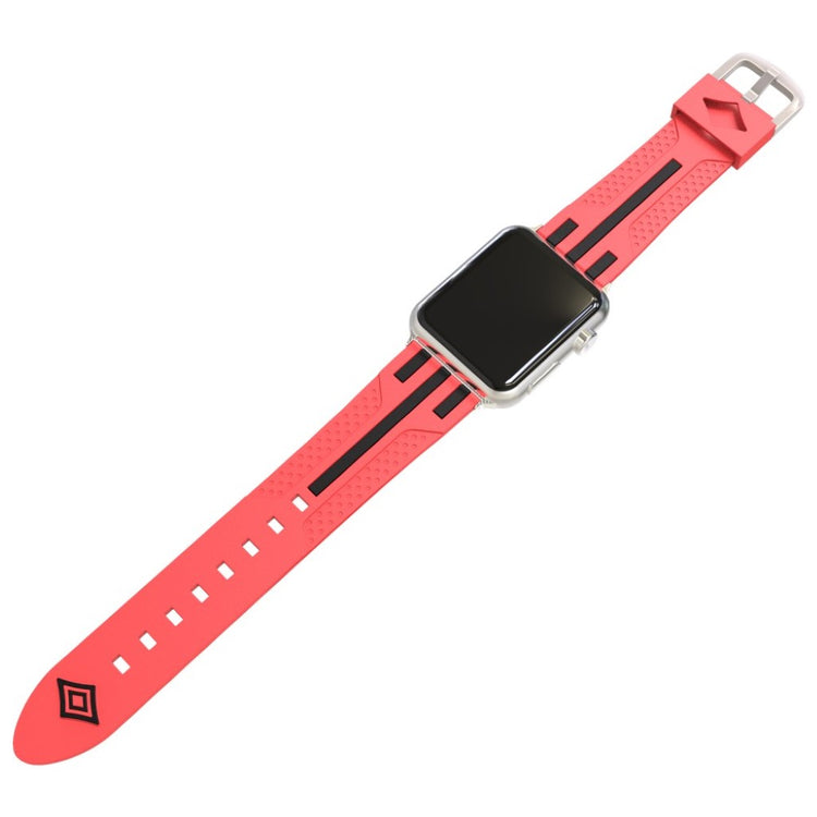 Meget pænt Apple Watch Series 4 44mm Silikone Rem - Flerfarvet#serie_5