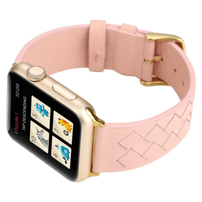 Vildt fantastisk Apple Watch Series 4 44mm Ægte læder Rem - Pink#serie_3