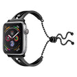 Utsökt Apple Watch Series 5 40mm Metall och Strass Armband