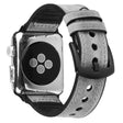 Apple Watch Series 5 40mm Äkta läder och Mjukplast Armband