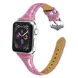 Super elegant Apple Watch Series 5 40mm Äkta läder Armband