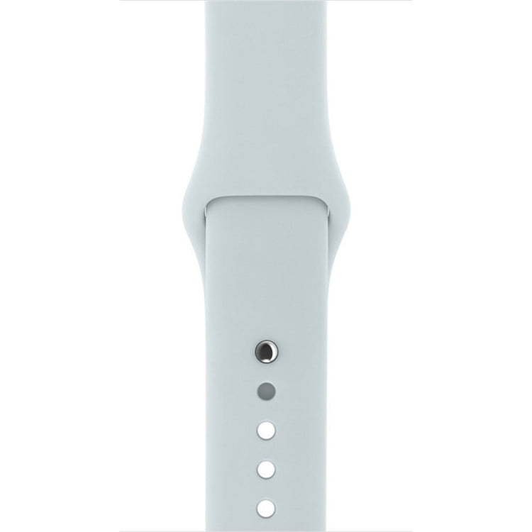  Apple Watch Series 5 44mm / Apple Watch 40mm Silikone Rem - Blå#serie_20