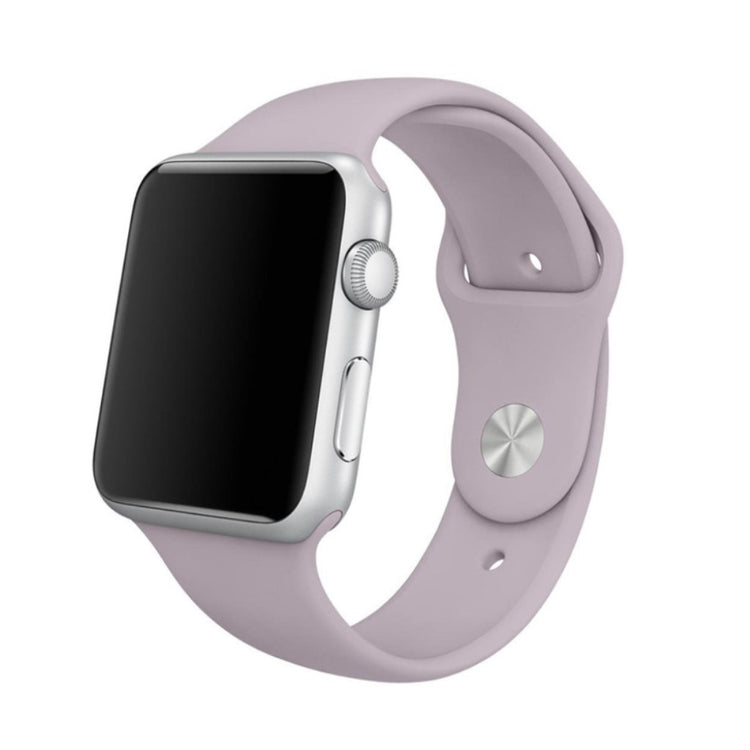  Apple Watch Series 5 44mm / Apple Watch 40mm Silikone Rem - Lilla#serie_21