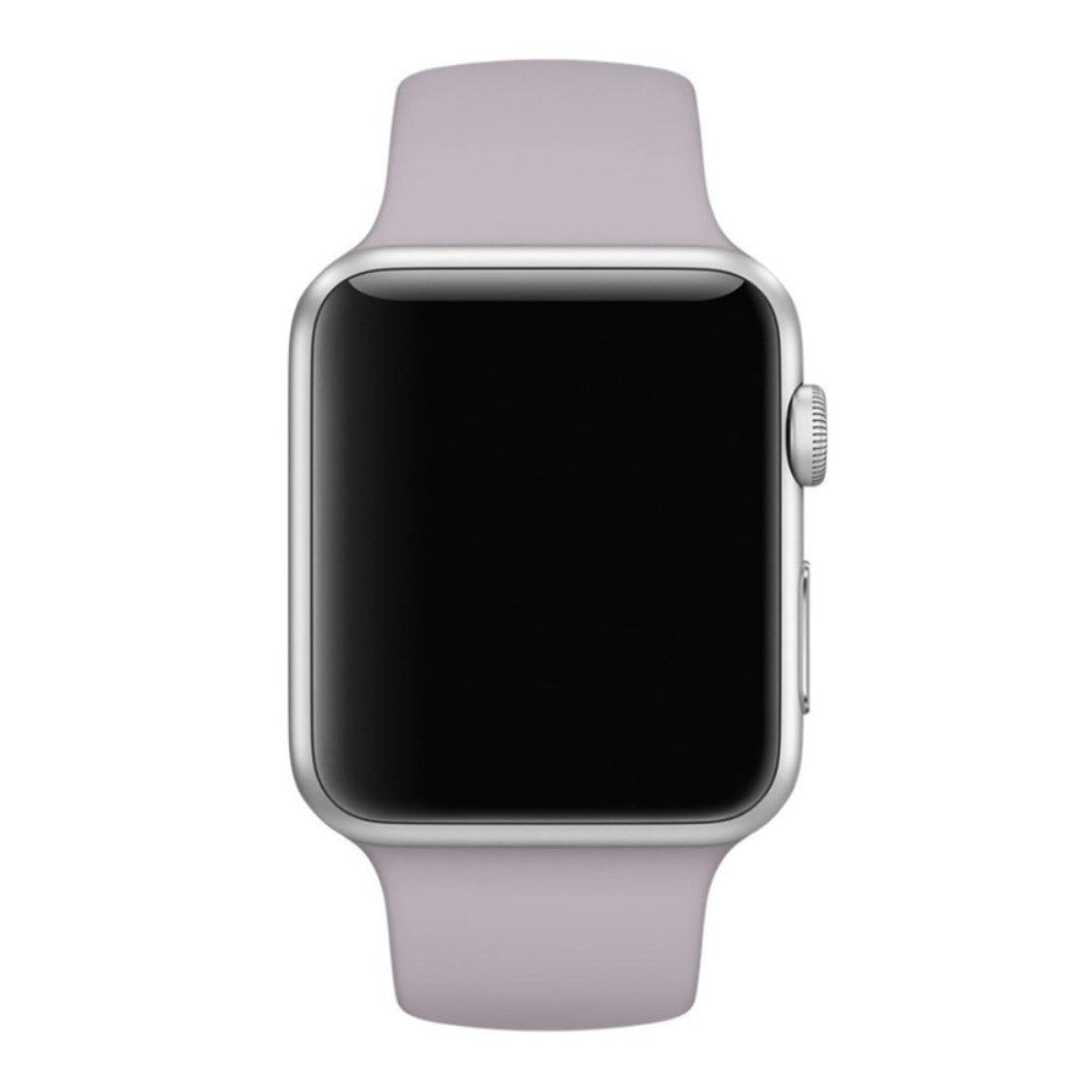  Apple Watch Series 5 44mm / Apple Watch 40mm Silikone Rem - Lilla#serie_21