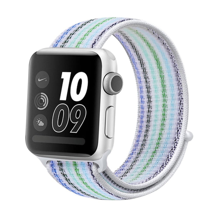 Mega cool Apple Watch Series 5 40mm Nylon Rem - Flerfarvet#serie_8