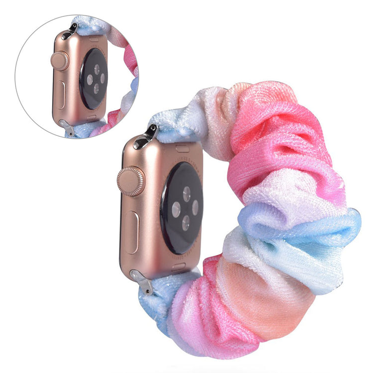 Glimrende Apple Watch Series 5 44mm Nylon Rem - Flerfarvet#serie_15