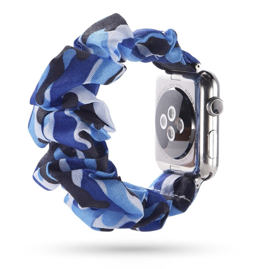 Flot Apple Watch Series 5 44mm Nylon Rem - Blå#serie_16