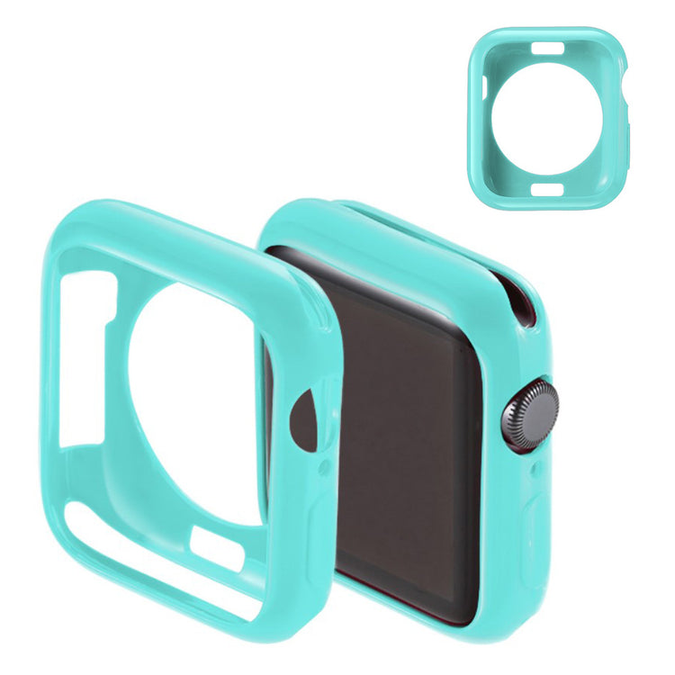 Mega Godt Apple Watch Series 5 44mm Silikone Cover - Blå#serie_8