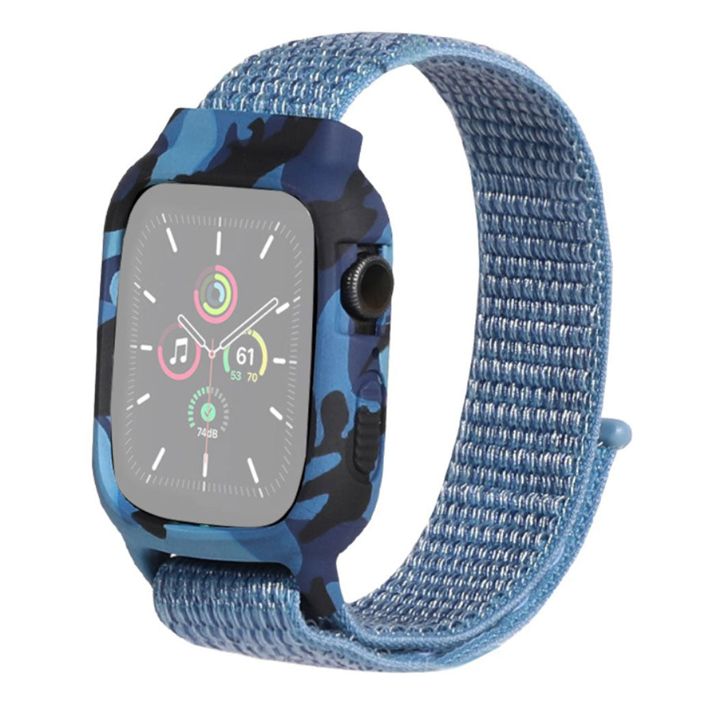 Mega elegant Universal Apple Nylon Rem - Blå#serie_3