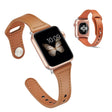 Suveränt Universell Apple Äkta läder Armband