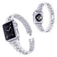 Riktigt coolt Universell Apple Metall och Strass Armband