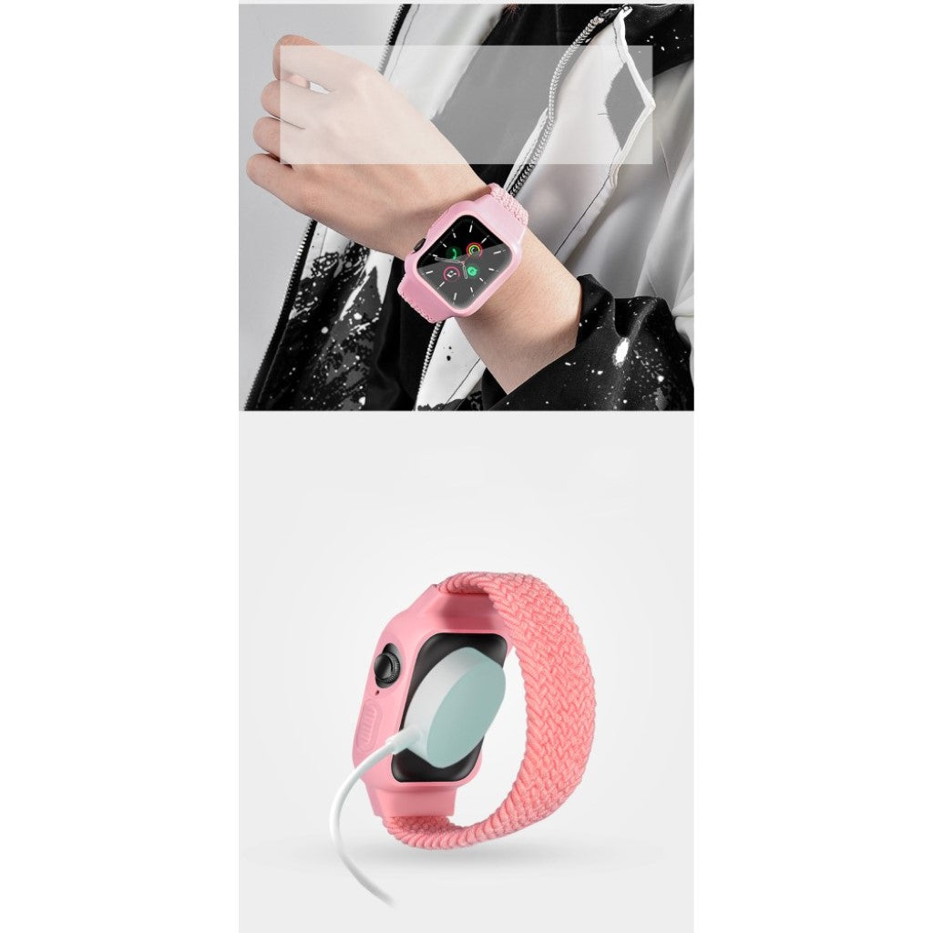 Helt vildt flot Universal Apple Nylon Rem - Pink#serie_3