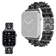 Riktigt sött Universell Apple Metall och Konstläder Armband