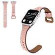 Mega hållbart Universell Apple Äkta läder Armband