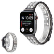 Härligt Universell Apple Metall och Strass Armband