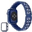Universell Apple Metall Klockarmband med Skal