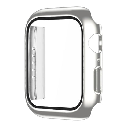 Godt Universal Apple Cover med Skærmbeskytter i Plastik og Hærdet Glas - Sølv#serie_2