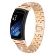 Väldigt coolt Samsung Gear Fit2 Metall och Strass Armband