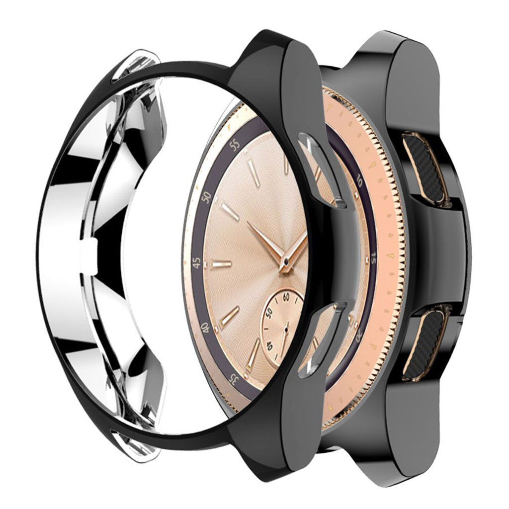 Flot Samsung Galaxy Watch (42mm) Silikone Cover - Sort#serie_1