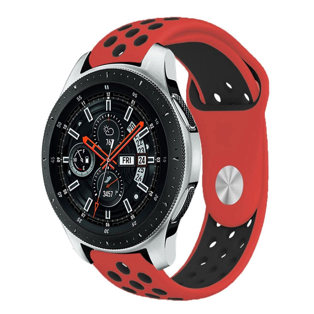 Super pænt Samsung Galaxy Watch (46mm) Silikone Rem - Flerfarvet#serie_3