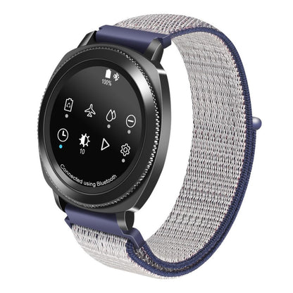 Helt vildt sejt Samsung Galaxy Watch (46mm) Nylon Rem - Blå#serie_1
