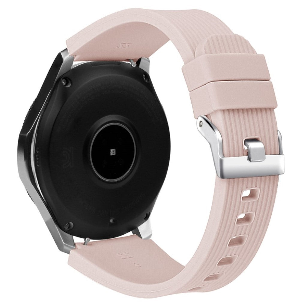 Helt vildt nydelig Samsung Galaxy Watch (46mm) Silikone Rem - Pink#serie_3