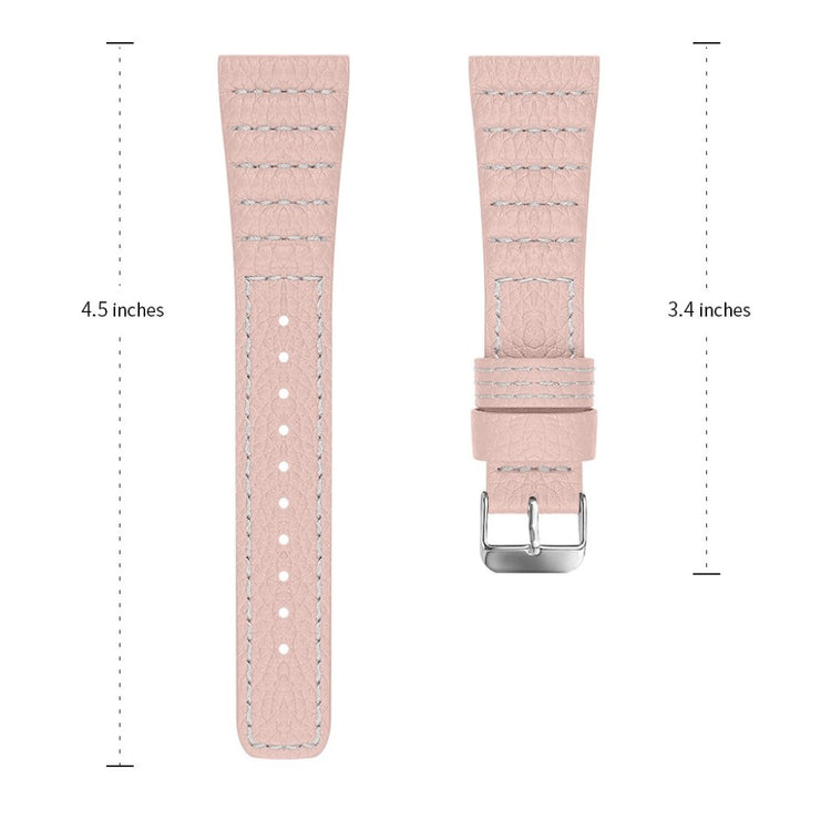 Meget nydelig Samsung Galaxy Watch (46mm) Ægte læder Rem - Pink#serie_4