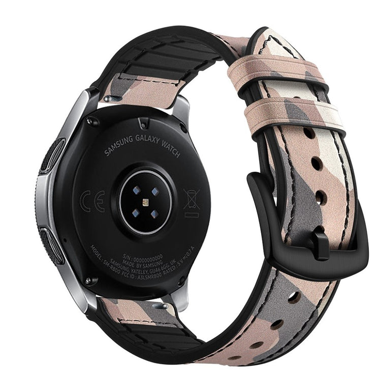 Fantastisk Samsung Galaxy Watch (46mm) Ægte læder Rem - Pink#serie_6