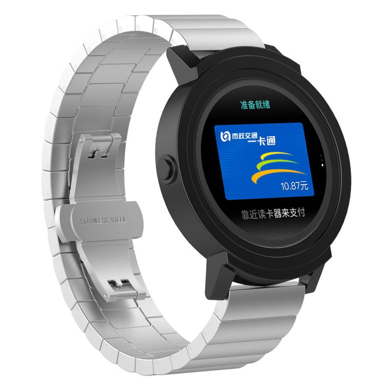 Mega sejt Samsung Galaxy Watch Active Metal Rem - Sølv#serie_011