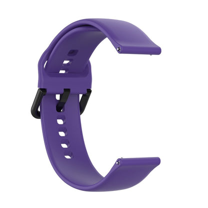 Tidsløst Samsung Galaxy Watch Active Silikone Rem - Lilla#serie_10