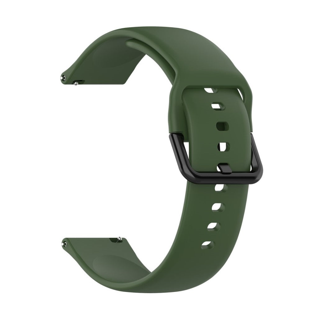 Tidsløst Samsung Galaxy Watch Active Silikone Rem - Grøn#serie_6