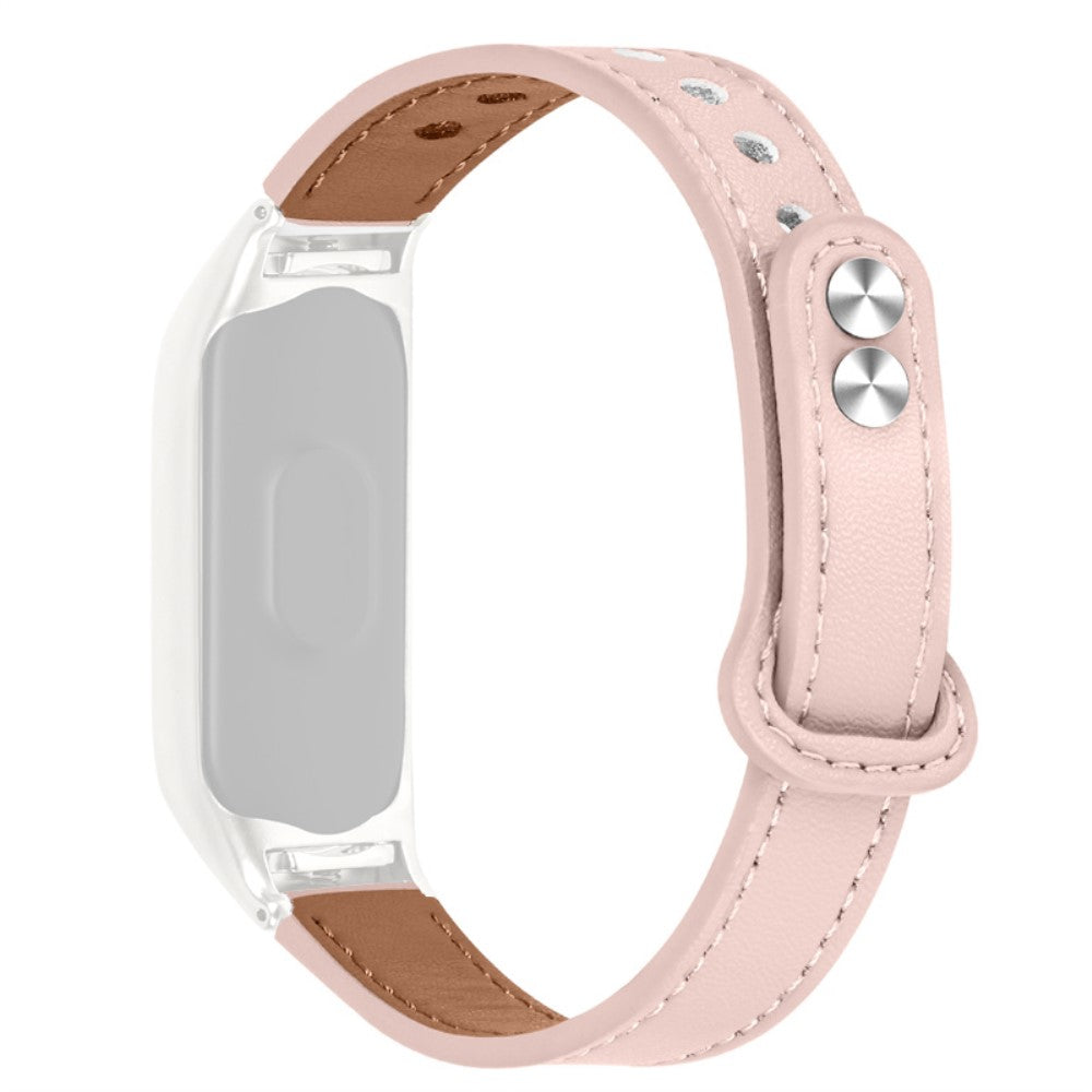 Yndigt Samsung Galaxy Fit-e Ægte læder Urrem - Pink#serie_4