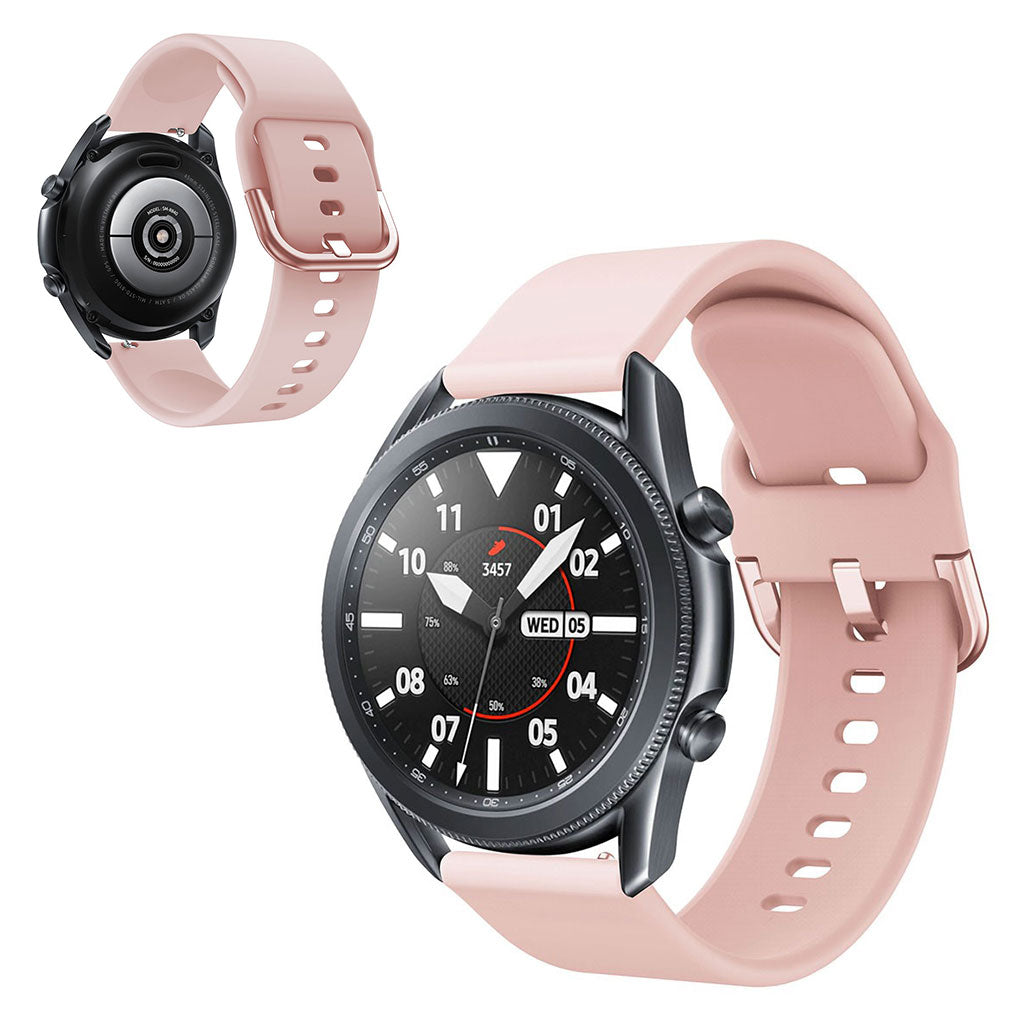 Vildt elegant Samsung Galaxy Watch 3 (45mm) Silikone Rem - Pink#serie_4