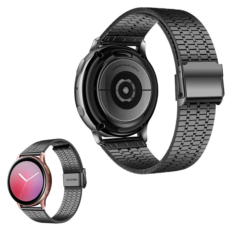  Samsung Galaxy Watch 3 (45mm) / Samsung Galaxy Watch (46mm) Metal Rem - Sort#serie_4