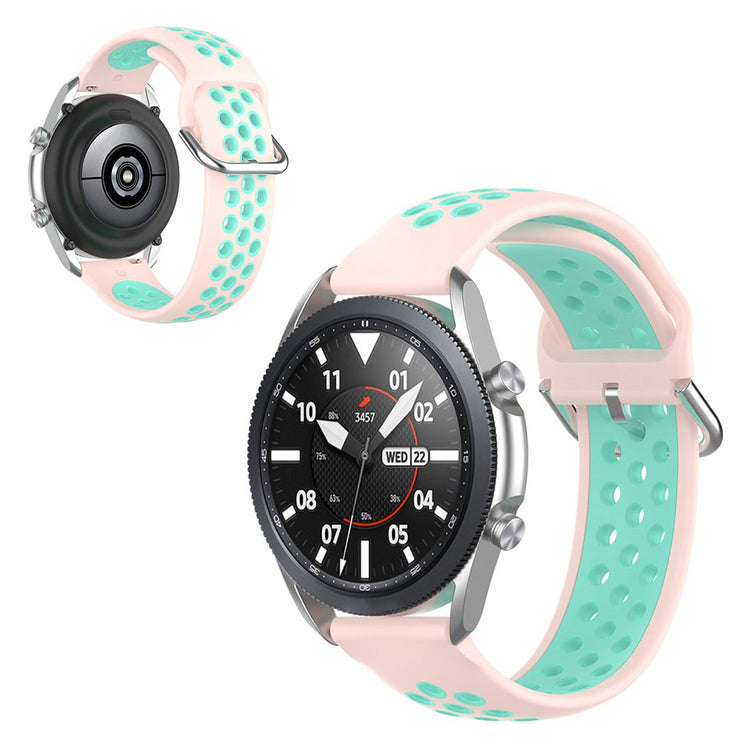 Solid Samsung Galaxy Watch 3 (41mm) Silikone Rem - Pink#serie_13