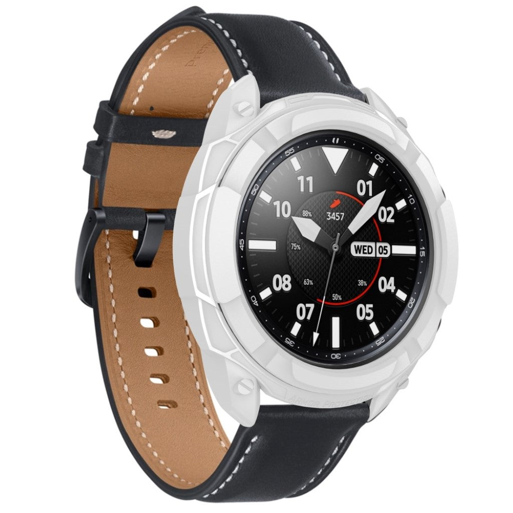 Samsung Galaxy Watch 3 (41mm)  Silikone Bumper  - Hvid#serie_2