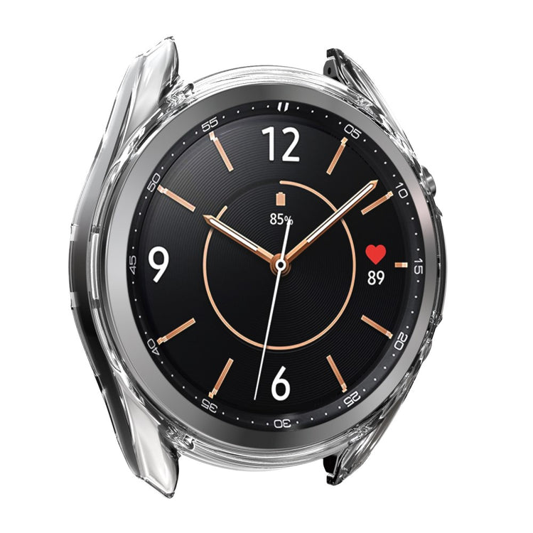 Samsung Galaxy Watch 3 (41mm)  Silikone Bumper  - Gennemsigtig#serie_6