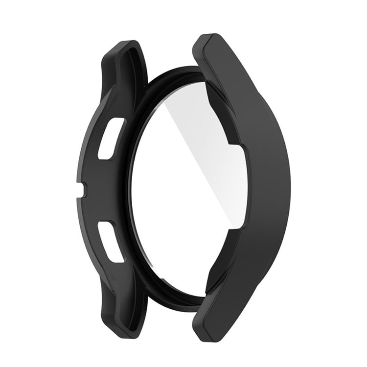 Rigtigt Fed Samsung Galaxy Watch 4 (40mm) Cover med Skærmbeskytter i Plastik og Hærdet Glas - Sort#serie_1