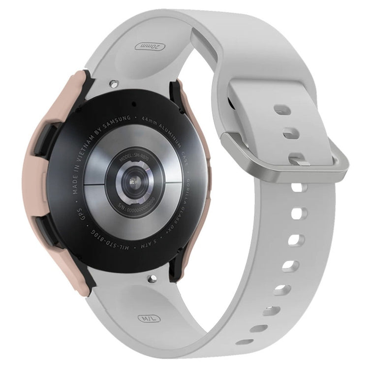 Samsung Galaxy Watch 5 (40mm) Gennemsigtig Plastik Bumper  - Blå#serie_5